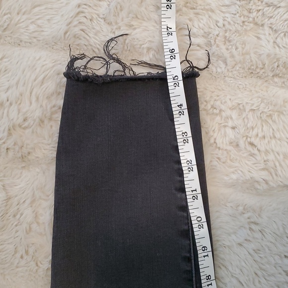 Madewell 9" Mid-Rise Skinny Jeans Raw Hem 28P - Picture 5 of 13